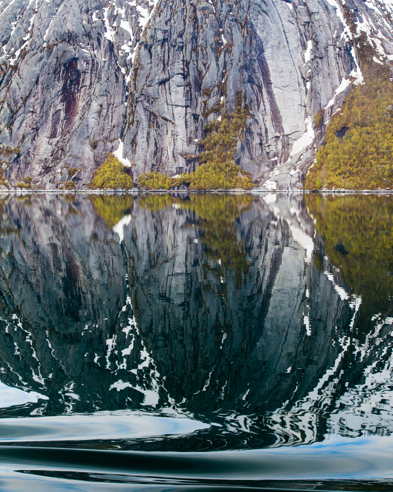 Gliding Thru Trollfjord - 15726-15
